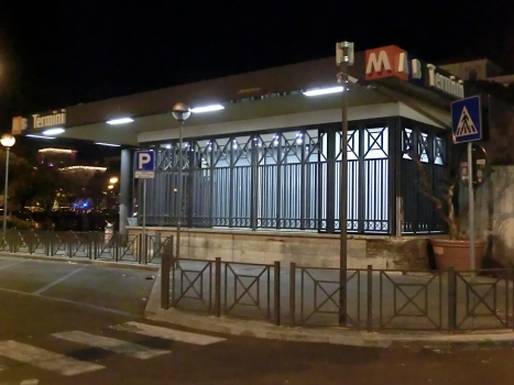 Termini Metro Station, access