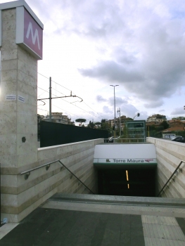 Torre Maura Metro Station