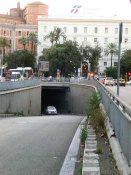 Guidi Tunnel, Castro Pretorio branch southern portal