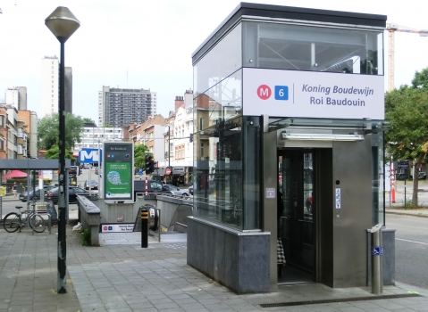 Metrobahnhof Roi Baudouin