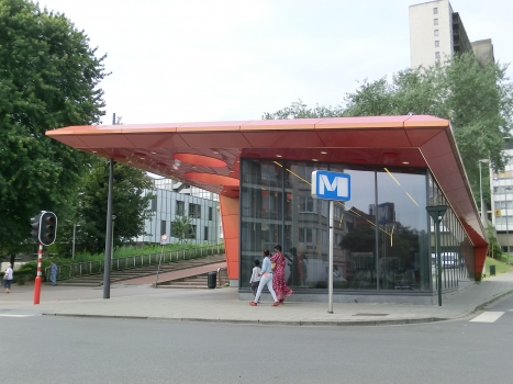 Station de métro Roi Baudouin