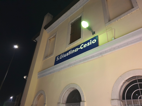 Santa Giustina-Cesio Station