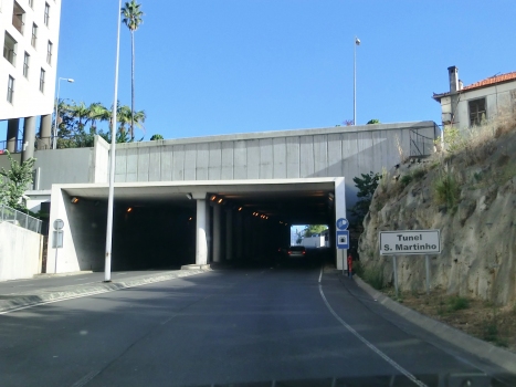 São Martinho Tunnel southern portals