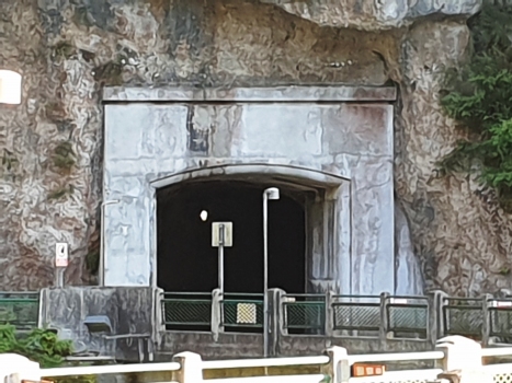 Tunnel du barrage de Barcis