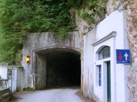 Diga di Barcis Tunnel western portal