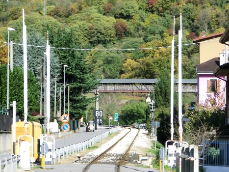 Brescia-Edolo Railroad Line at Sellero