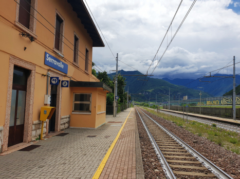 Bahnhof Serravalle all'Adige