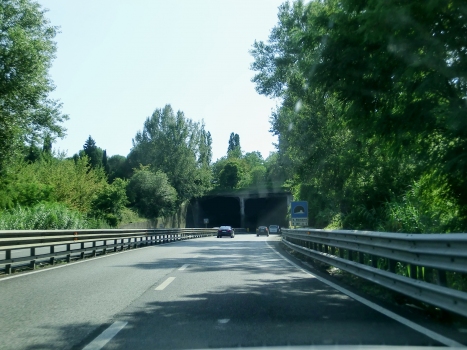 San Romano Tunnel eastern portals