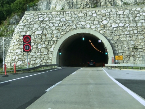 Kastelec Tunnel western portal
