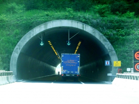 Ljubno Tunnel northern portal