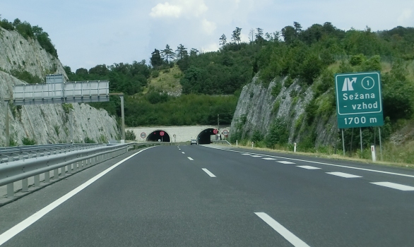 Tabor Tunnel western portals
