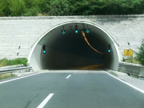 Tabor Tunnel western portal