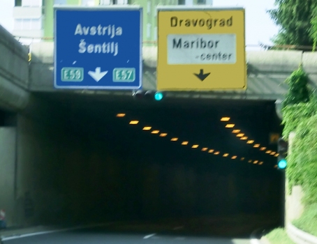 Maribor Tunnel southern portal