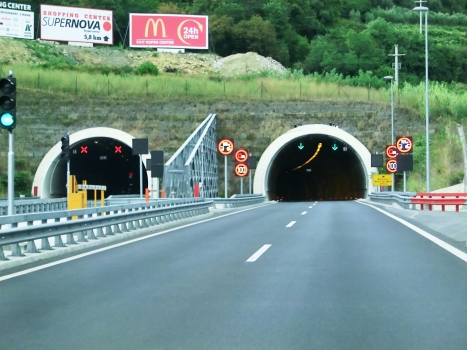 Monte San Marco/Markovec Tunnel western portals