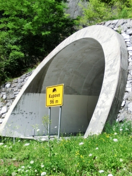 Tunnel routier de Kupovo