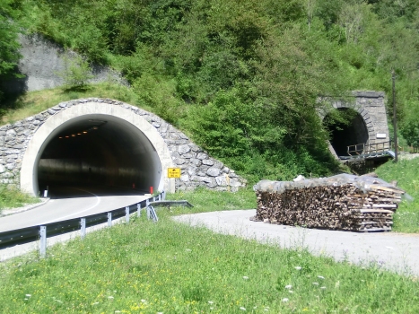Kupovo Road and Railway Tunnels southern portals