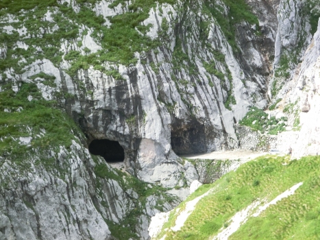 Mangart V Tunnel northern portal
