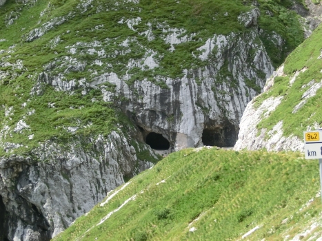 Mangart V Tunnel northern portal