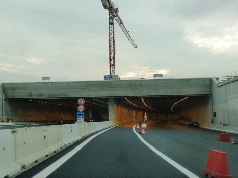 Pioltello Tunnel eastern portals