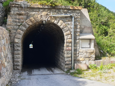 Zoncolan II Tunnel northern portal