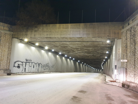 Colle Serano II Tunnel eastern portal