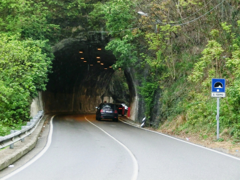 San Fermo Tunnel northern portal