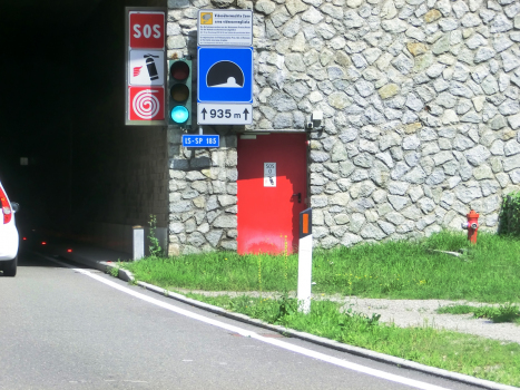 Monte Benedetto Tunnel western portal