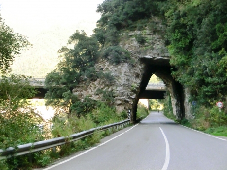 Via Ludovica I Tunnel western portal