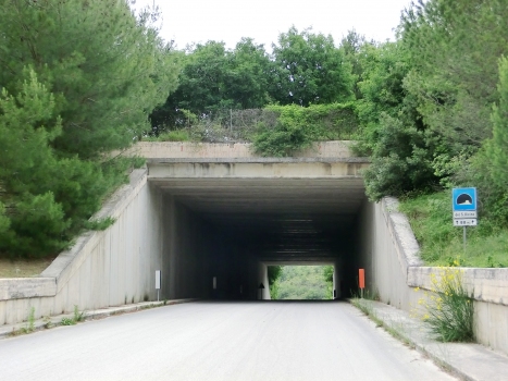 San Vicino Tunnel southern portal