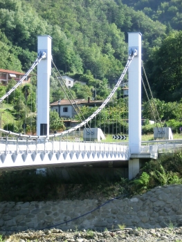 Hängebrücke Mulazzo