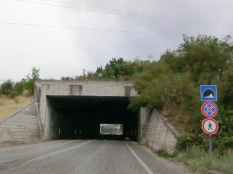 Scuola Tunnel southern portal