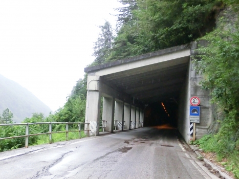 Clap della Polenta Tunnel northern portal