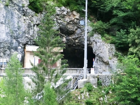 Della Diga Tunnel western portal