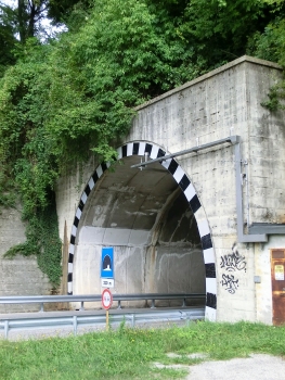 Lumezzane II Tunnel western portal