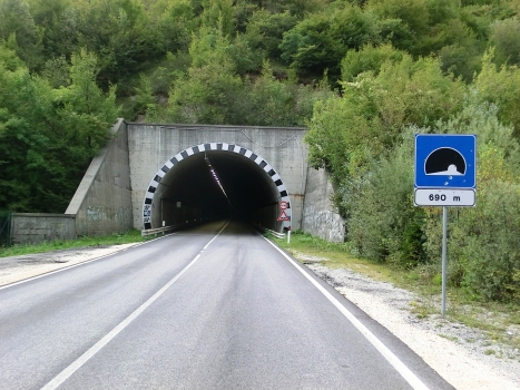 Lumezzane IV Tunnel eastern portal