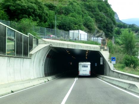 Chiusole Tunnel western portal