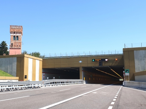 Cà Fusa-Vegra Tunnel western portals
