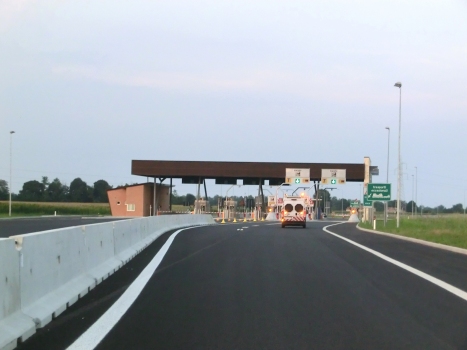 Pedemontana Veneta Toll Highway, Malo toll barrier