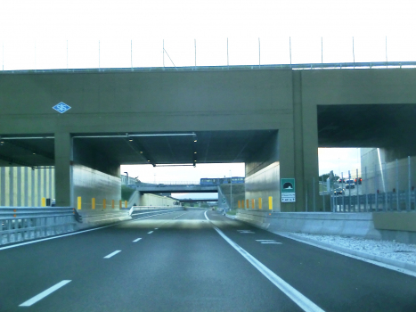 FS Bassano-Padova Tunnel eastern portals