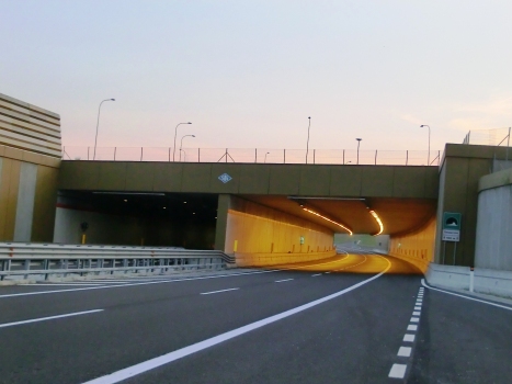 Gasparona Tunnel eastern portals
