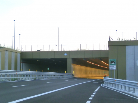 Marostica Est Tunnel eastern portals