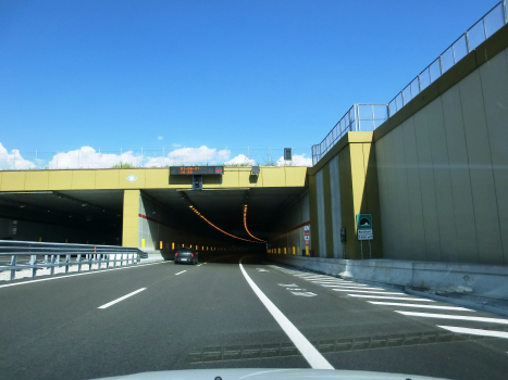 Marostica Ovest Tunnel western portals