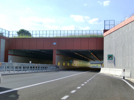 San Pietro Tunnel eastern portals