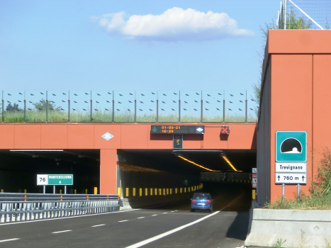 Trevignano Tunnel western portals