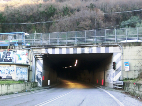 Iseo Tunnel southern portal