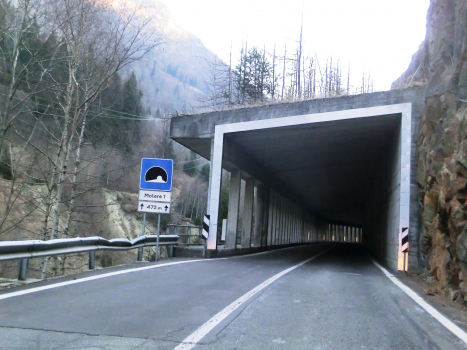 Molere 1 Tunnel northern portal