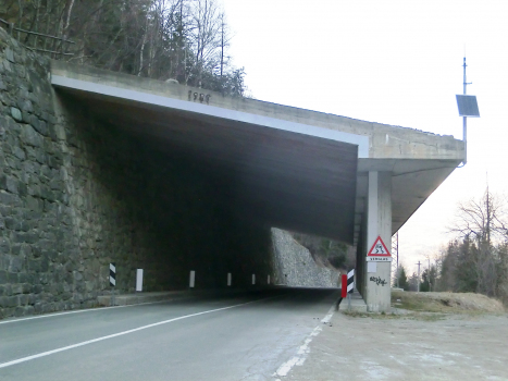 Tzanadoila Tunnel southern portal