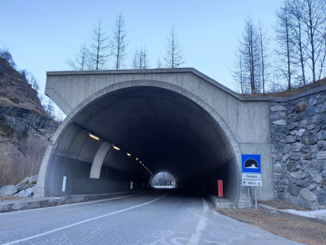 Creton Tunnel southern portal
