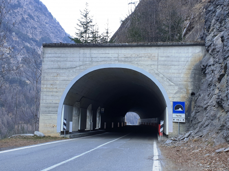 Tache Tunnel southern portal