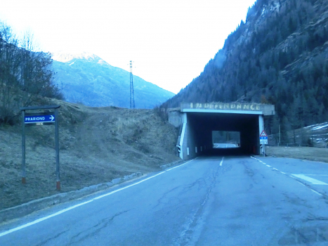 Prariond Tunnel southern portal